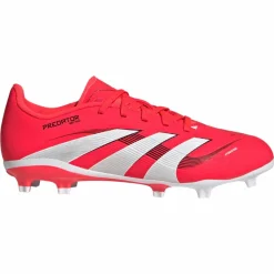 Predator League FG MG voetbalschoenen junior lucid red cloud white core black*adidas Outlet