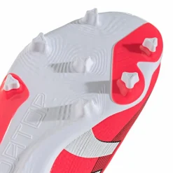 Predator League FG MG voetbalschoenen junior lucid red cloud white core black*adidas Outlet