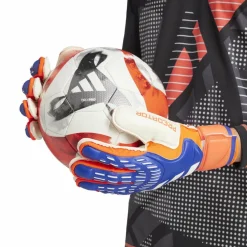 Predator Match Fingersave keepershandschoenen lucid blue solar red white*adidas Hot