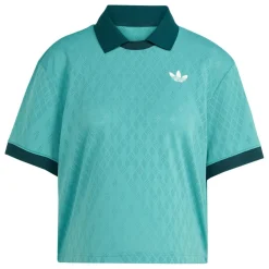 Pro Climacool tennispolo dames powder teal*adidas Online