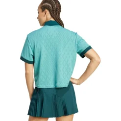 Pro Climacool tennispolo dames powder teal*adidas Online