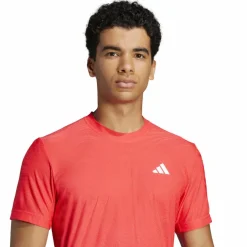 Pro FreeLift tennisshirt heren semi lucid red*adidas Sale