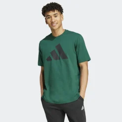 PWR 3 Graphic shirt heren collegiate green*adidas New