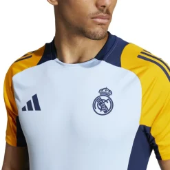 Real Madrid Tiro 24 Competition voetbalshirt heren glow blue crew orange team navy blue 2*adidas Clearance