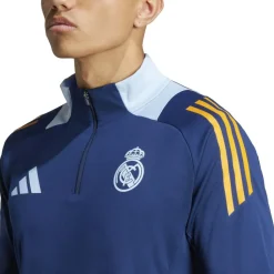 Real Madrid trainingsshirt heren team navy blue crew orange glow blue*adidas Sale