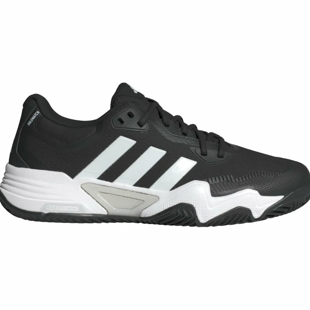 Solematch Control 2 Clay tennisschoenen heren core black zero metallic cloud white*adidas Hot