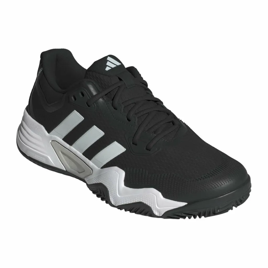 Solematch Control 2 Clay tennisschoenen heren core black zero metallic cloud white*adidas Hot