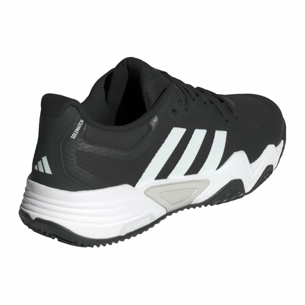 Solematch Control 2 Clay tennisschoenen heren core black zero metallic cloud white*adidas Hot