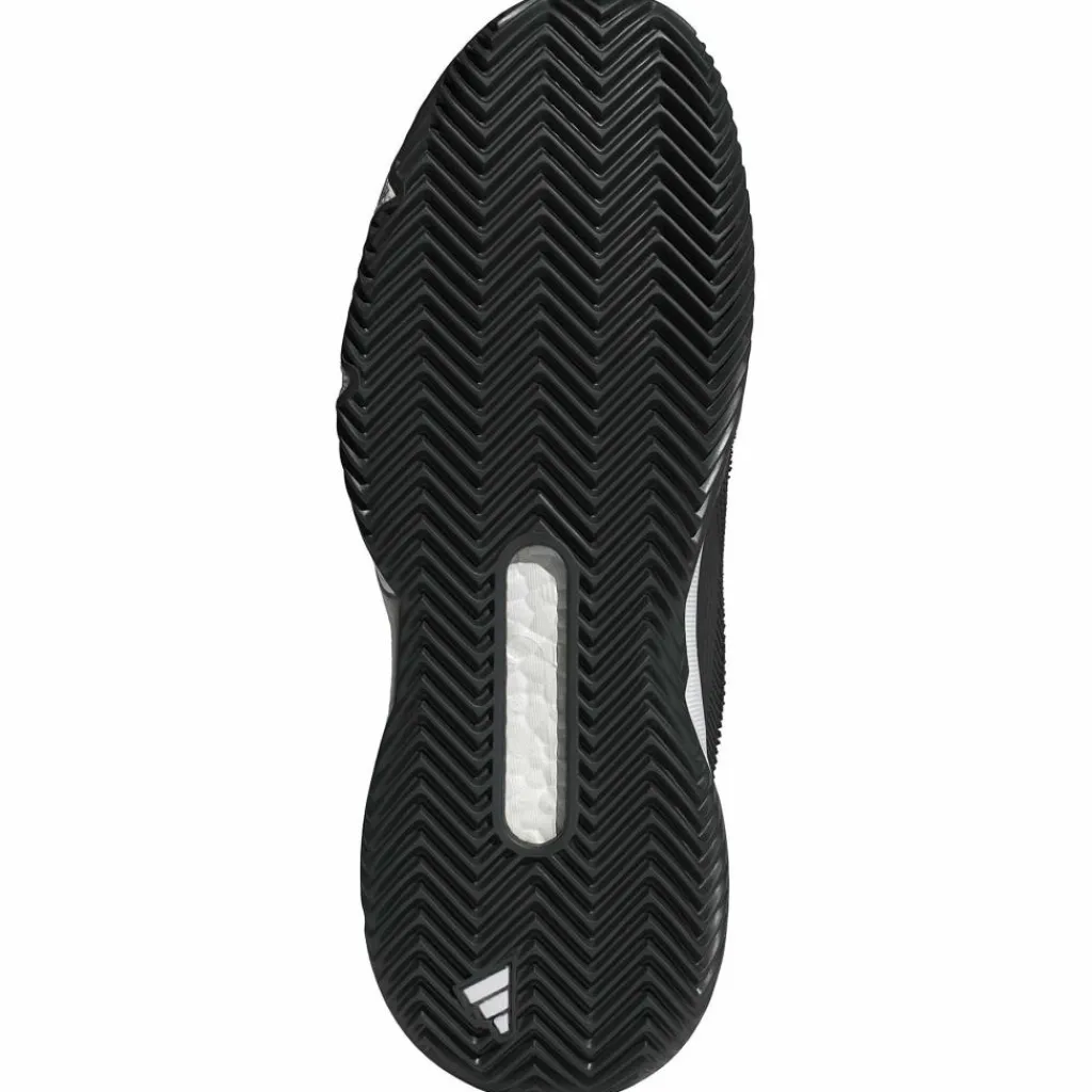 Solematch Control 2 Clay tennisschoenen heren core black zero metallic cloud white*adidas Hot