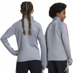 Tiro 24 Winterized trainingsshirt junior light onix shock red*adidas Outlet