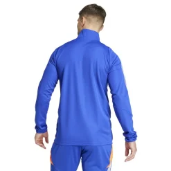 Tiro trainingsshirt heren 24 lucid blue white app solar red*adidas New