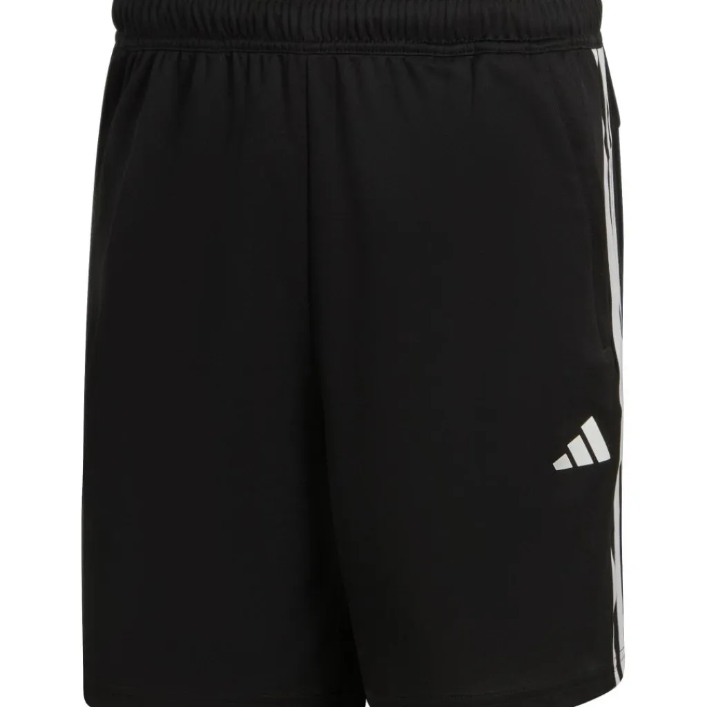 Train Essentials Piqué 3-Stripes short heren black white*adidas Outlet