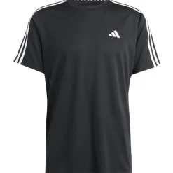 Train Essentials 3-Stripes shirt heren black white*adidas Clearance