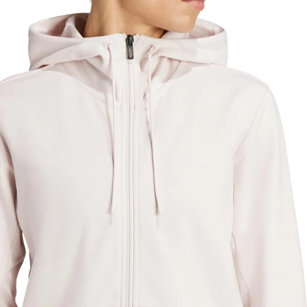 Train vest dames putty mauve*adidas