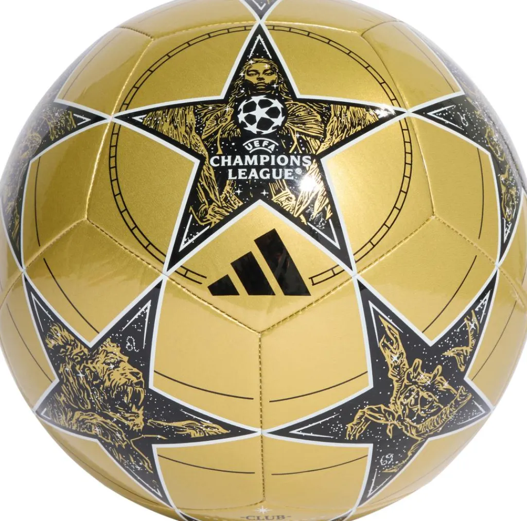 UCL Club League Stage voetbal gold metallic black white 25 - 26*adidas Outlet