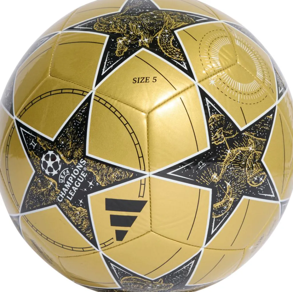 UCL Club League Stage voetbal gold metallic black white 25 - 26*adidas Outlet