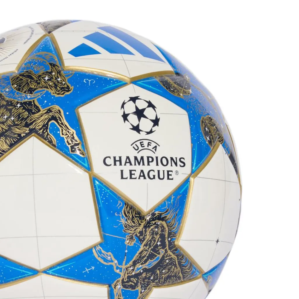 UCL League Stage Mini voetbal white dark blue multicolour gold metallic 25 - 26*adidas Hot