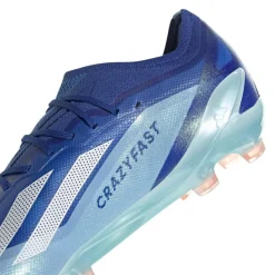 X Crazyfast.1 FG voetbalschoenen bright royal cloud white solar red*adidas