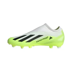 X Crazyfast.3 ll FG voetbalschoenen heren white core black*adidas New