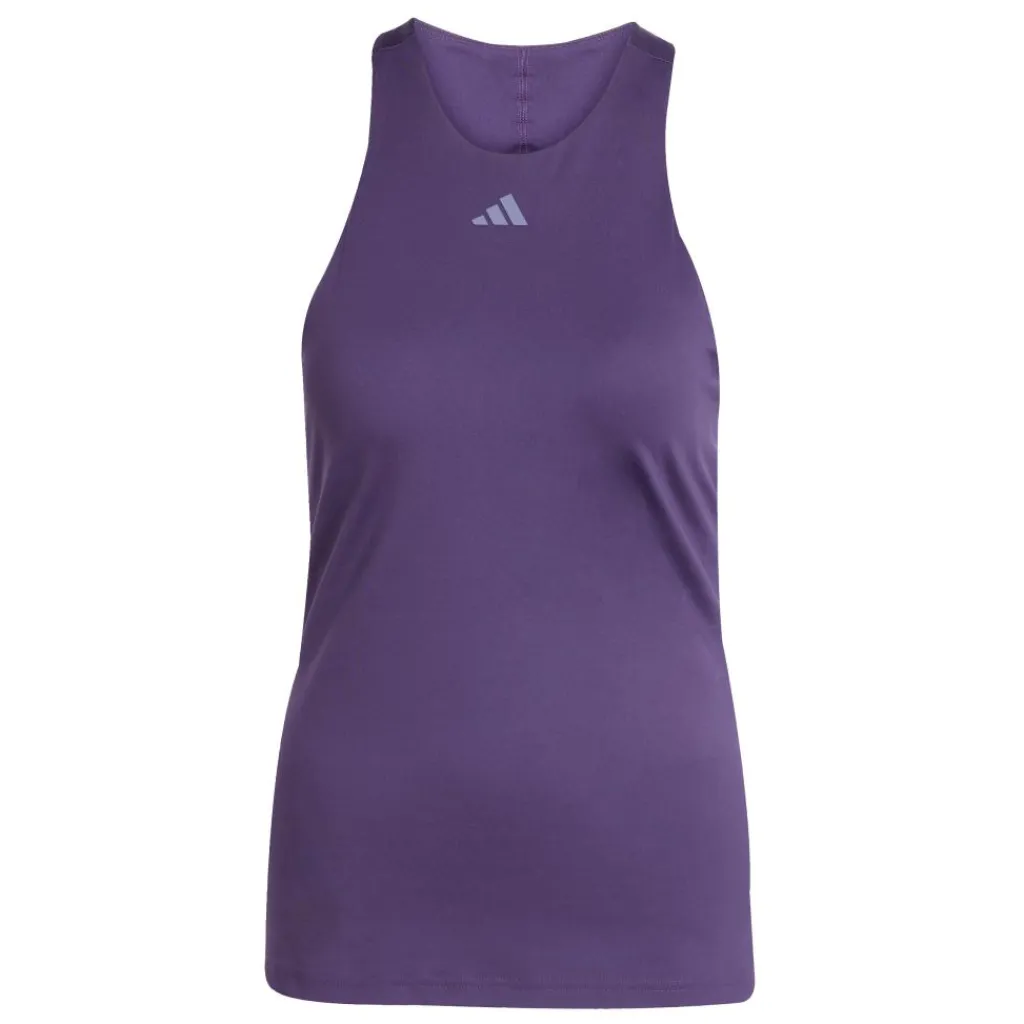 Y Climacool tennis tanktop dames aurora plum*adidas