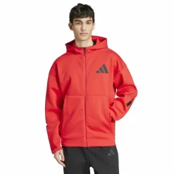 Z.N.E. trainingsjack heren pure ruby*adidas