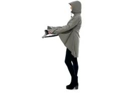 Seq regenjas dames anthracite*Agu Hot