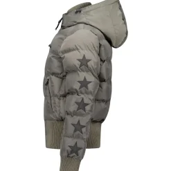 Taos winterjas dames beluga true black*Airforce Hot