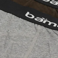 Bamboo Basic onderbroek heren grey army 2-pack*Apollo Best
