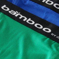 Bamboo Basic onderbroek heren blue green 2-pack*Apollo Clearance
