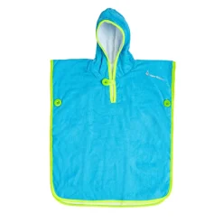 Baby Towel strandponcho fluo green light blue*Aqua Sphere Clearance
