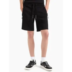  8NZS75ZJKRZ short heren black*Armani Exchange Sale
