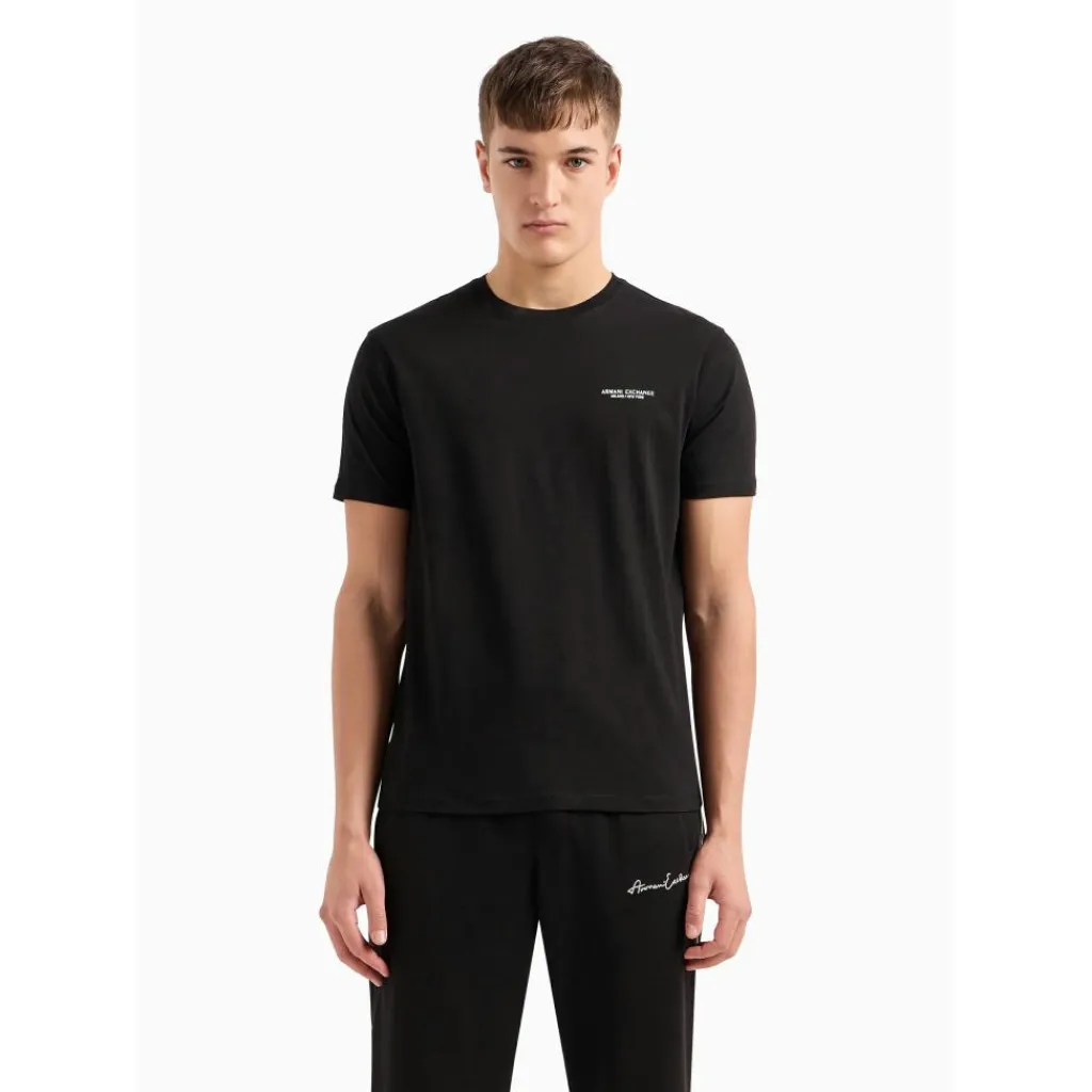 8NZT91Z8H4Z shirt heren black*Armani Exchange Sale