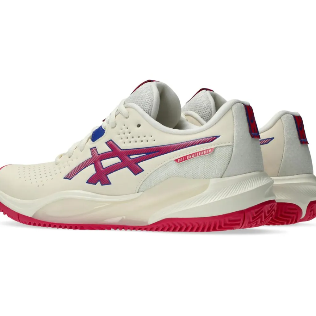 GEL-CHALLENGER 15 CLAY tennisschoenen dames cream bright rose*Asics Hot