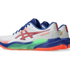 GEL-CHALLENGER 15 padelschoenen heren white vivid coral*Asics Clearance
