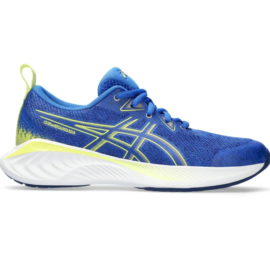 Gel-Cumulus 25 GS hardloopschoenen junior illusion blue glow yellow*Asics Discount