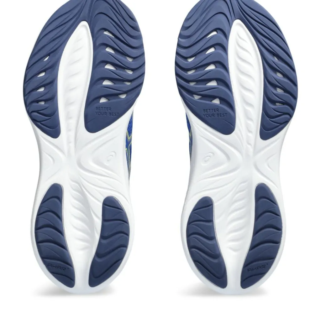 Gel-Cumulus 25 GS hardloopschoenen junior illusion blue glow yellow*Asics Discount