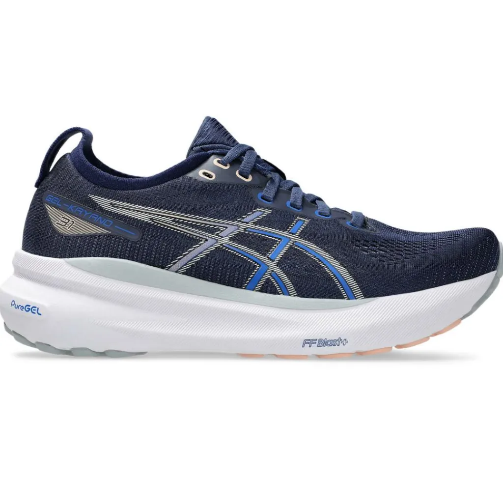 Gel-Kayano 31 hardloopschoenen dames indigo blue pure silver*Asics Outlet