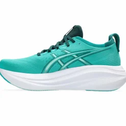 Gel-Nimbus 27 hardloopschoenen heren wave teal saxon green*Asics