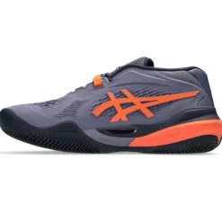 Gel-Resolution X Clay tennisschoenen heren greyish purple nova orange*Asics Sale