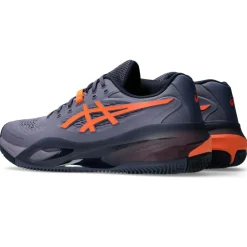 Gel-Resolution X Clay tennisschoenen heren greyish purple nova orange*Asics Sale