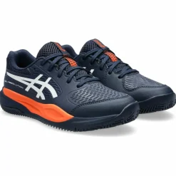 Gel-Resolution X GS Clay tennisschoenen junior midnight white*Asics Clearance