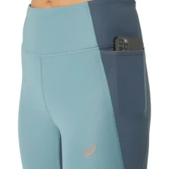 Nagino hardloopbroek dames foggy teal tarmac*Asics Hot