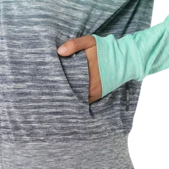 Nagino Run hardloopjack dames aurora green blue expanse*Asics Sale