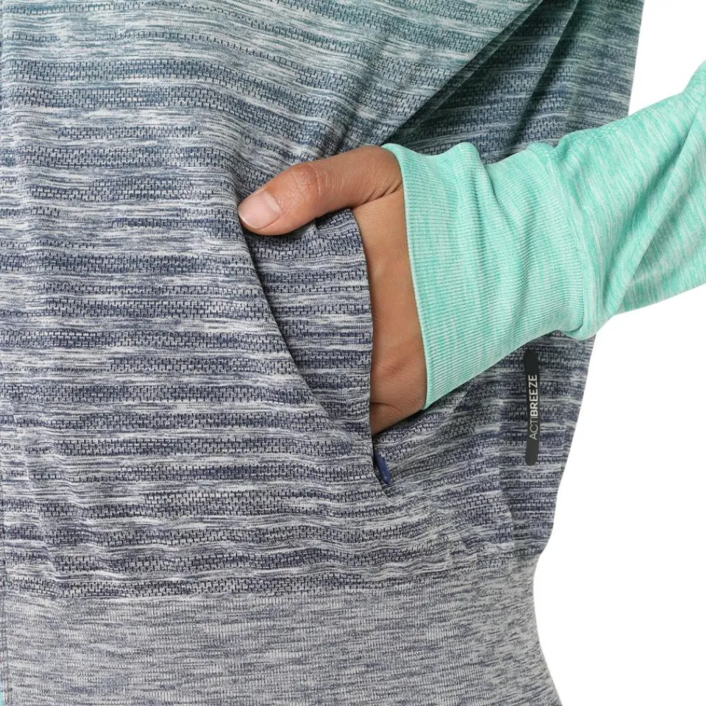 Nagino Run hardloopjack dames aurora green blue expanse*Asics Sale