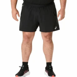 Road 5 inch hardloopbroek heren performance black graphite grey*Asics Discount