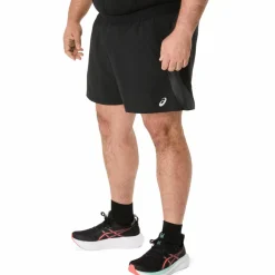 Road 5 inch hardloopbroek heren performance black graphite grey*Asics Discount