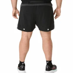 Road 5 inch hardloopbroek heren performance black graphite grey*Asics Discount