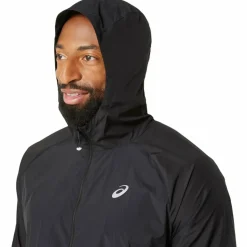 Road Packable hardloopjack heren performance black*Asics Outlet