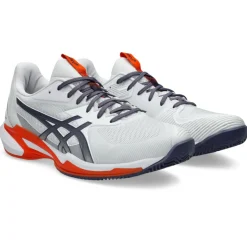 Solution Speed FF 3 Clay tennisschoenen heren white greyish purple*Asics