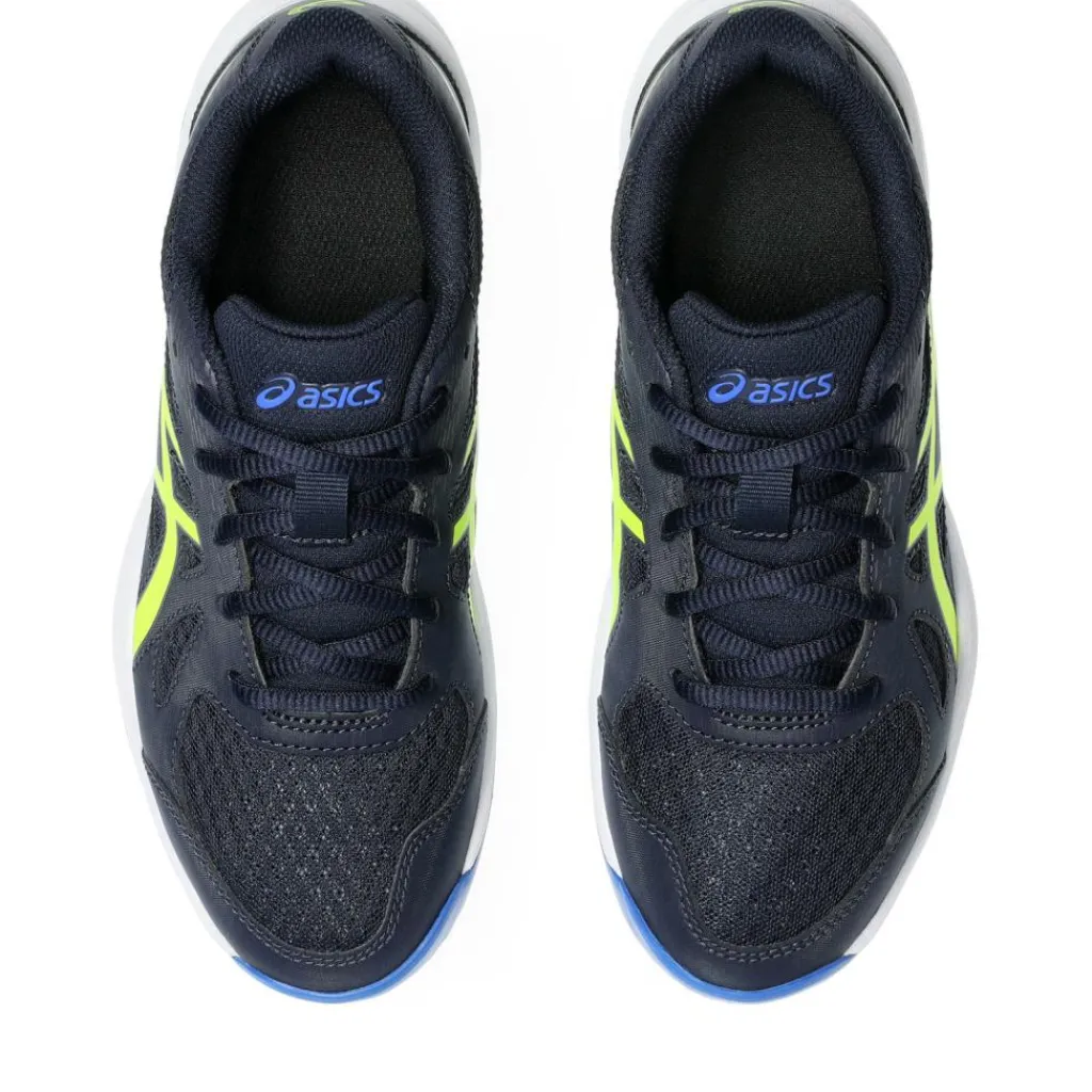 Upcourt 6 GS indoorschoenen junior midnight safety yellow*Asics New